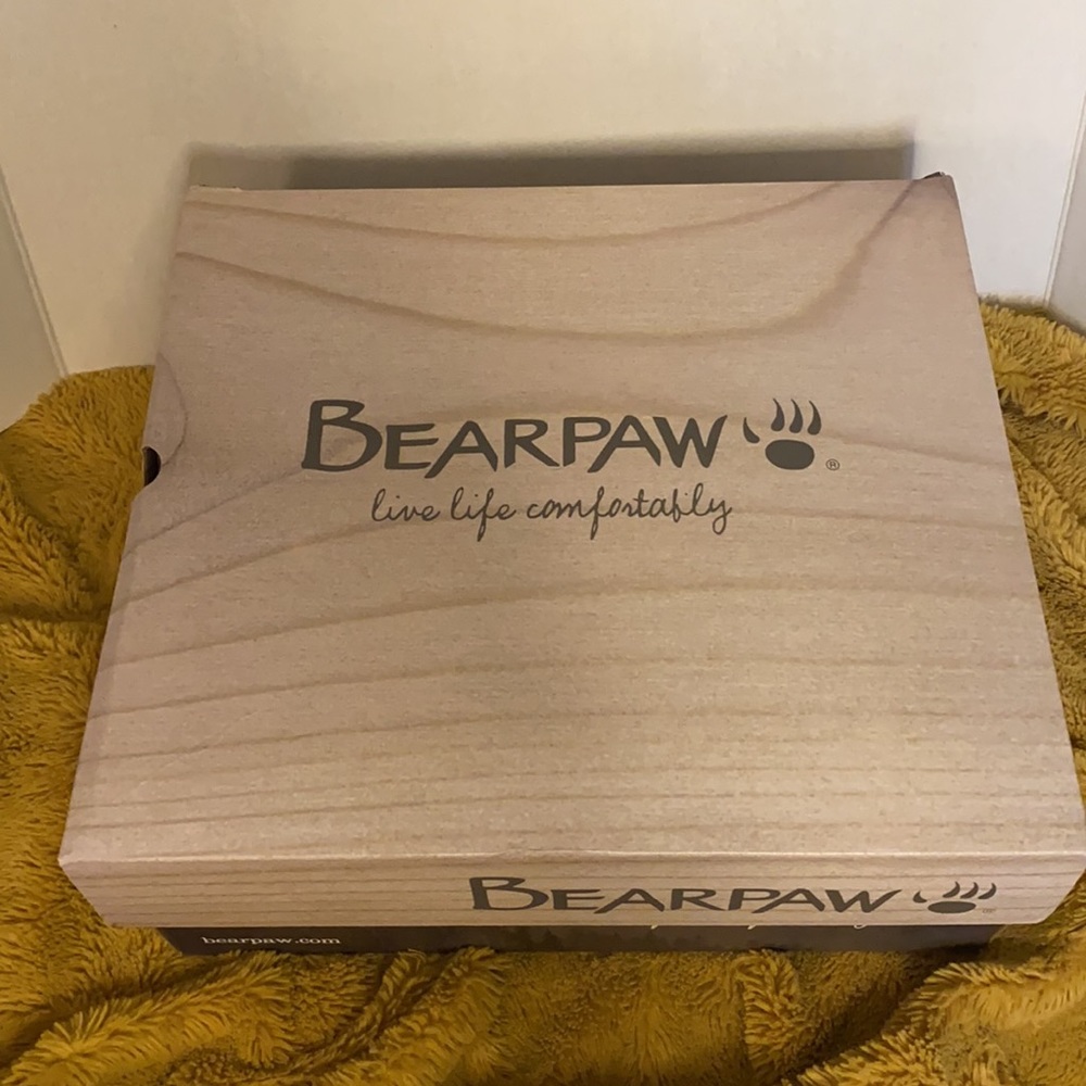 TALL Brown bear paw boots